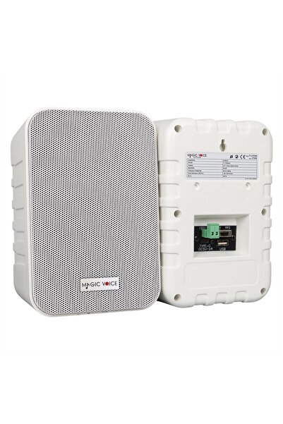 MagicVoice F-LHY4A 4" (10 CM) Hat Trafolu Duvar Tipi Sütun Hoparlör (10W RMS ...