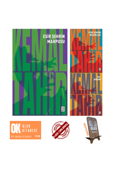 Ketebe Yayınları Esir Şehrin İnsanları Üçlemesi -Esir Şehrin Mahpusu -Yol Ayr...