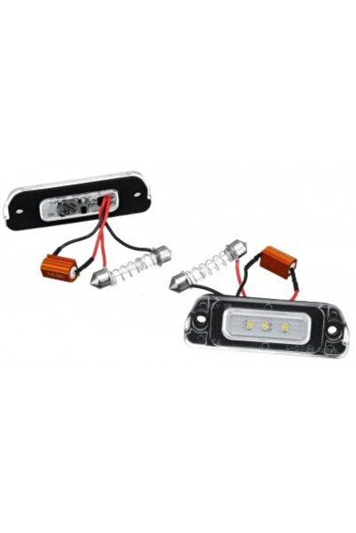 Hartan Mercedes-Benz Set de 2 lumini LED pentru plăcuța de înmatriculare Merc...