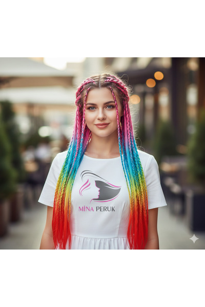 KombinellaGiyim Perucă Mina Păr sintetic pentru împletituri africane 100 Gr O...