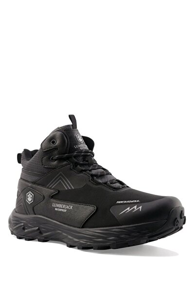 lumberjack 101386637 Burk Siyah-Siyah Erkek Waterproof Outdoor Bo