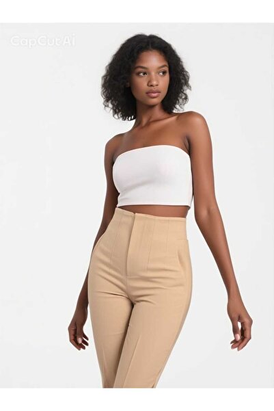 HANIMCA GİYİM Can Be Worn in Winter and Autumn. Carrot Cut Medium Thickness W...