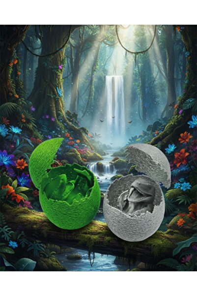 Dinozor Yumurtası-Çatlayan Yumurta Oyuncak-Dino Egg-Mosasaurus-2 adet