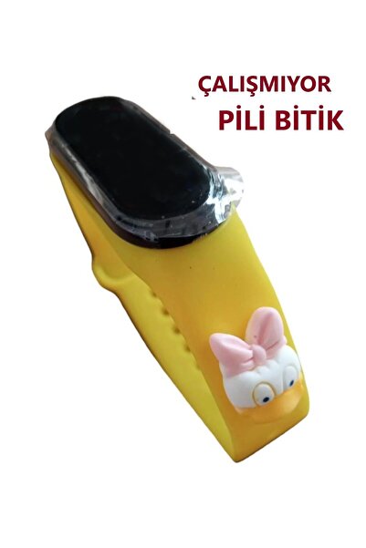 DZC KUZENLER AVM Donald Duck Ördek Figürlü Led Dokunmatik Ekranlı Dijital Çoc...