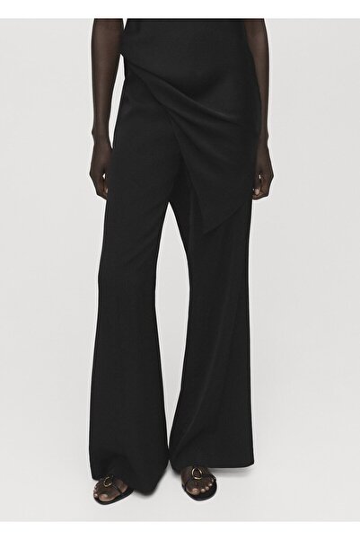 MANGO Woman Uzun flare pantolon