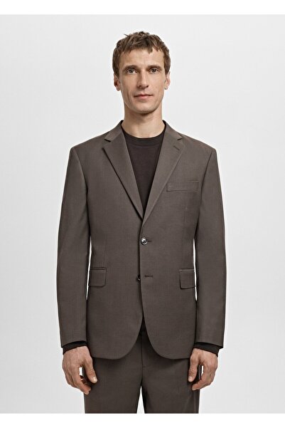 MANGO Man Slim fit Milan kumaş blazer ceket