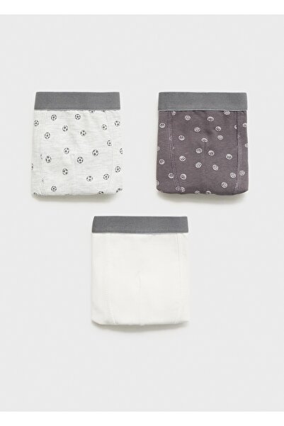 MANGO Kids 3'lü karma iç çamaşırı seti