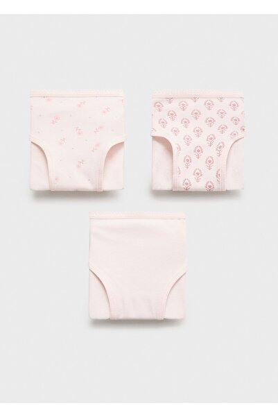 MANGO Kids 3'lü pamuklu iç çamaşırı