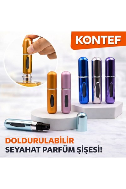 KONTEF Doldurulabilir Parfüm Şişesi