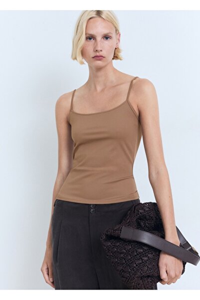 MANGO Woman İnce askılı bluz