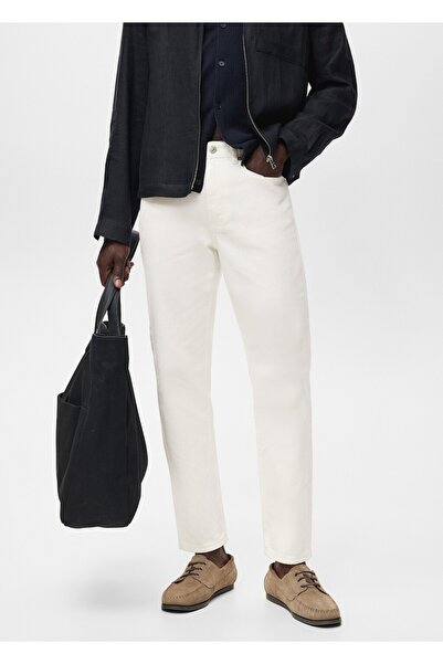 MANGO Man Lori tapered fit jean pantolon