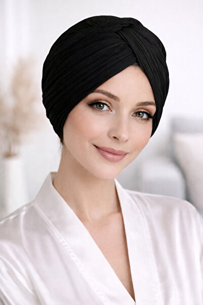 BUTİK AYVİTRİN غطاء رأس نسائي محتشم بعقدة مطوية