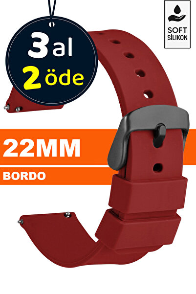 Trendburada حزام ساعة من السيليكون متوافق مع فوسيل-كاسيو-أرماني-أوميغا-سيكو-ت...