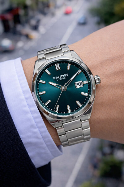 Tom Jones New Season Multifunction Men's Wristwatch with Steel Cord + Bracele...