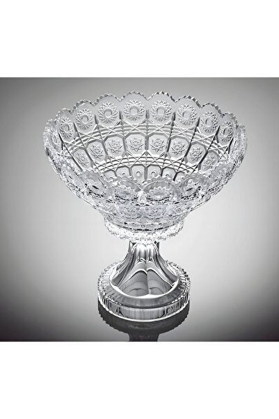 Sakura Crystal Cut Glass, Standing Presentation Plate