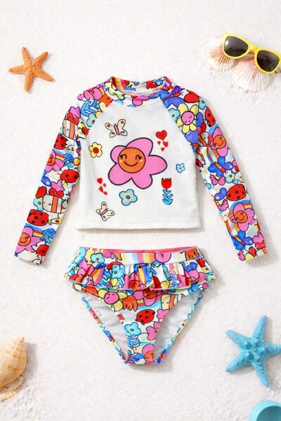 DeKuBaby Новий сезон з візерунком, захист від сонця, довгі рукави, укорочений...