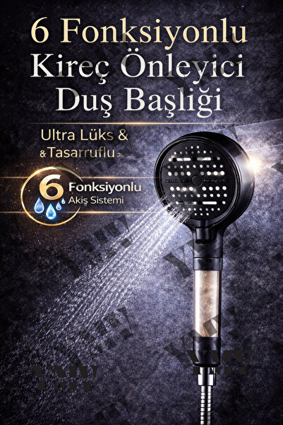 YMV 6 FONKSİYONLU KİREÇ PAS TORTU ARINDIRICI FİLTRELİ YENİ NESİL GENİŞ PANELL...