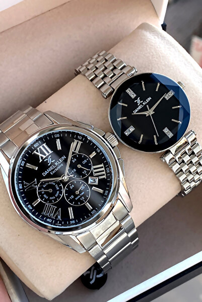 Daniel Klein Sevgili Çift Erkek Kadın Kol Saati 24 Ay Garantili Paslanmaz Çel...