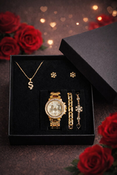 Arzu Butik kişiye özel kadın kol saati, saat bileklik kolye küpe hediye seti ...