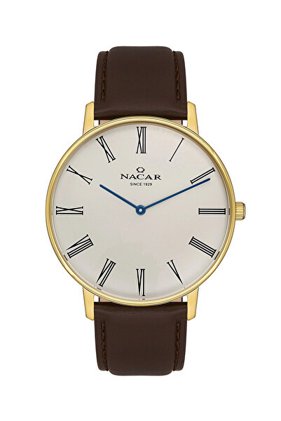 Nacar KLASİK KAHVERENGİ ERKEK KOL SAATİ NC34-290290-DWL2