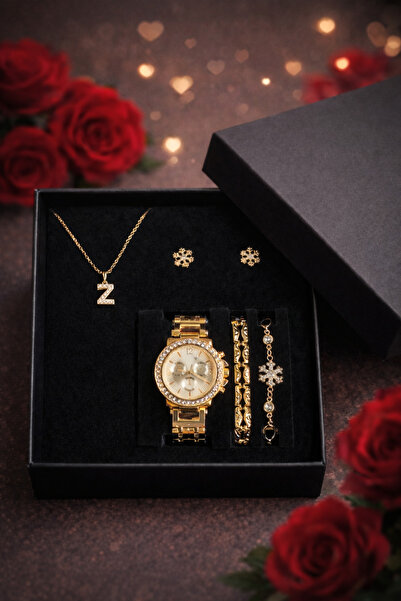 Arzu Butik kişiye özel kadın kol saati, saat bileklik kolye küpe hediye seti ...