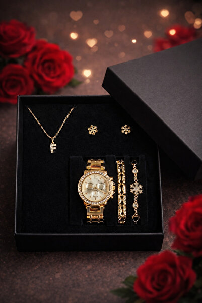 Arzu Butik kişiye özel kadın kol saati, saat bileklik kolye küpe hediye seti ...