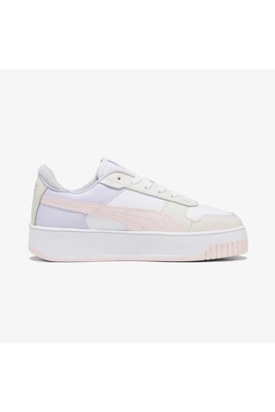 Puma 389390 10 Carina Street Beyaz-Pembe-Bej-Lila Kadın Spor Ayak