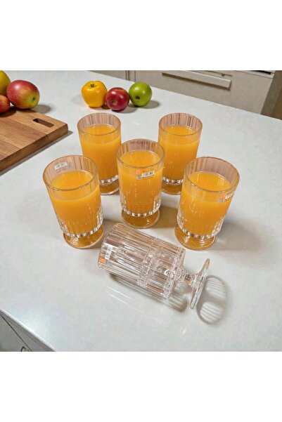 AR HOME 6 PCS LUXURY JUICE GLASS 300ML