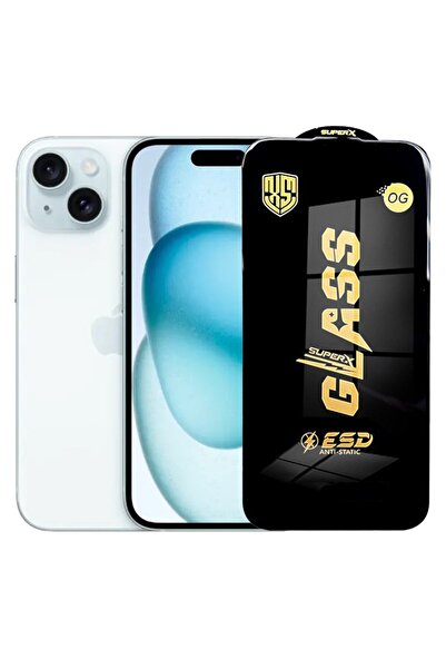 Flippy Folie de Sticla Transparenta, Flippy, ESD Compatibila cu Apple iPhone 15