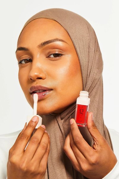 Glowder Natural Lip Tattoo + Lip Oil Set – Long-Lasting Color & Glossy Care