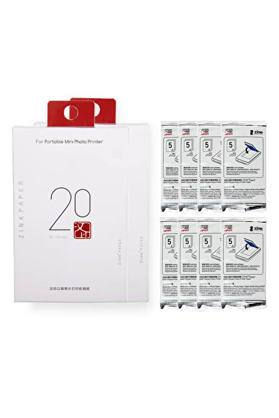 Choice 40 قطعة من ورق الصور HPRT MT53، ورق صور ملون، 10/20/40 قطعة، مقاس 2×3 ...