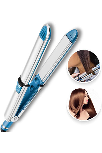 Arabest Titanium Hair Straighter Curler,3 Heat Setting,with Silicone Heat Ins...