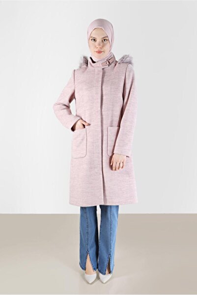 Alvina BALIKSIRTI DESEN CEPLİ KAŞE KABAN 90281