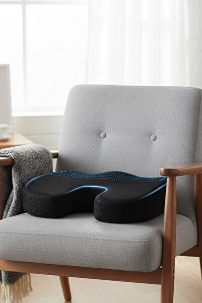 Wiforte Ortopedik Visco Oturma Minderi – Coccyx Destekli ve Yastığı |