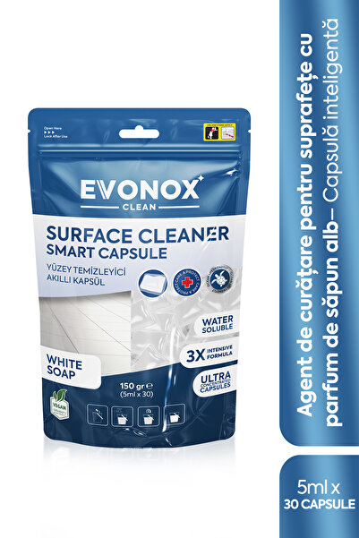Evonox Clean Capsule Inteligente pentru Curățarea Suprafețelor cu Parfum de S...
