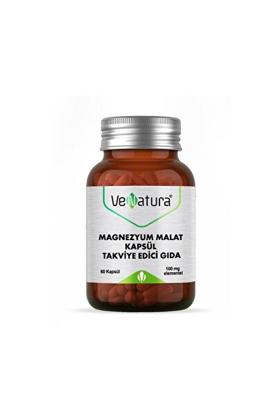 VeNatura Magnesium Malate 100 Mg 60 Capsules