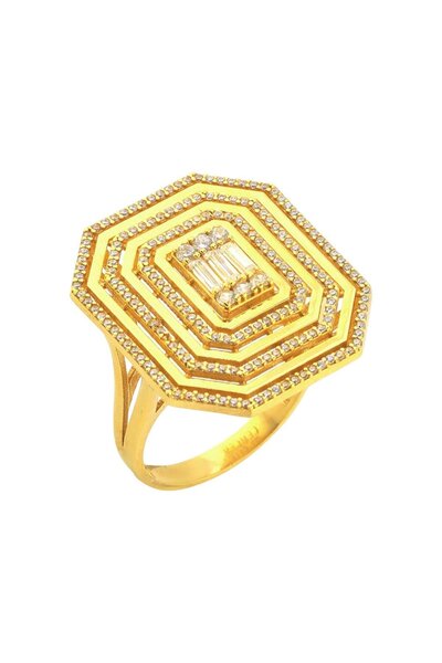 Altınkaynak 22 Ayar Altın Baget Yüzük - 0180547