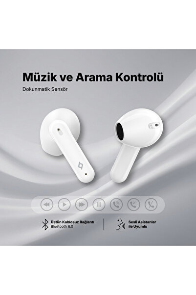 Ttec AirBeat Vibe Gerçek Kablosuz TWS Bluetooth Kulaklık - 2KM176