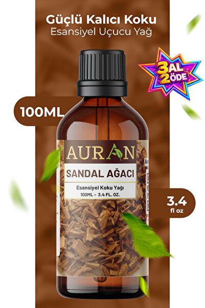 AURAN Sandal Ağacı Esansiyel Uçucu Koku Yağı Difüzör Esansı Buhurdanlık Yağı ...