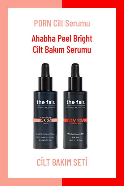 the fair. PDRN (Somon DNA) Serum 30 ml Cilt Serumu ve Ahabha Peel Bright Cilt...