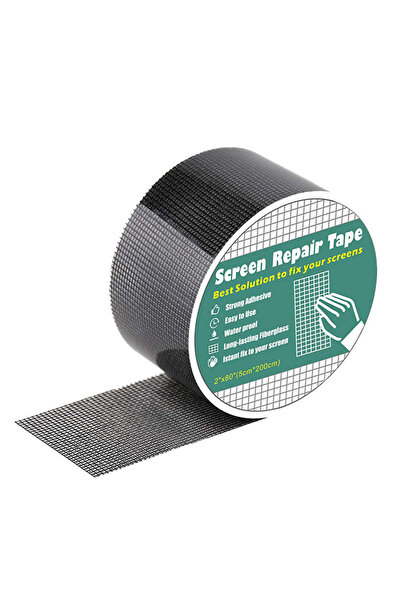 Choice شريط لاصق لإصلاح شاشات النوافذ السوداء، 5 × 200 سم، شريط شبكي لاصق، رق...