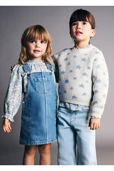 MANGO Baby Yıldız desenli lureks kazak