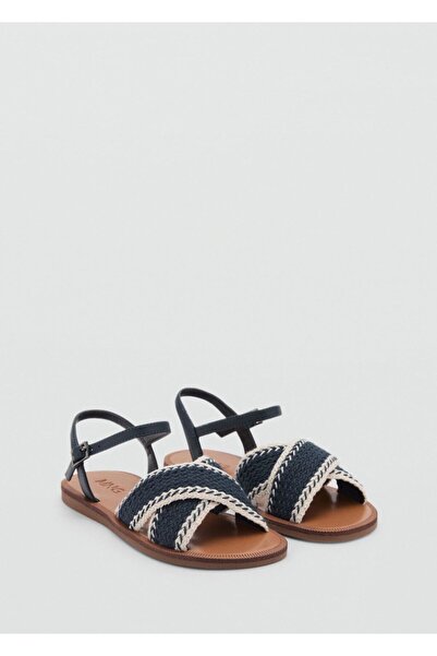 MANGO Kids Cross-Strapped Sandals