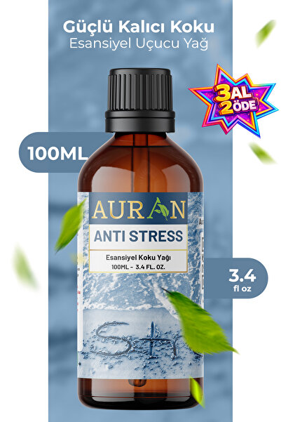 AURAN Anti Stress Esansiyel Uçucu Koku Yağı Difüzör Esansı Buhurdanlık Yağı A...