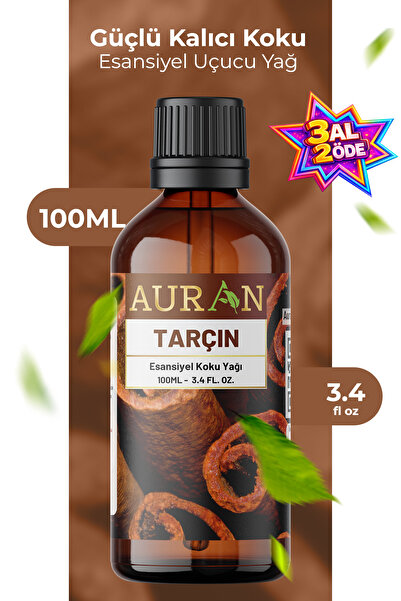 AURAN Tarçın Esansiyel Uçucu Koku Yağı Difüzör Esansı Buhurdanlık Yağı Aromat...
