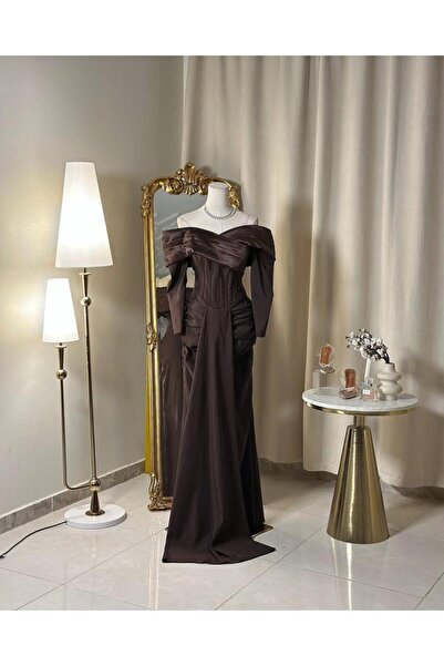 vanus fashion فستان سهرة طويل 5264