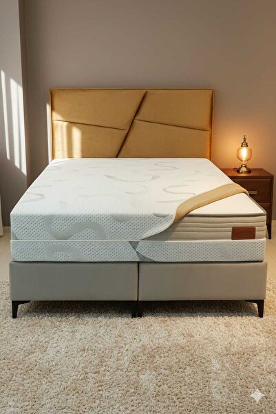 BDPHOME Kardelen,Yatak Pedi & Şiltesi, Fermuarlı yatak kılıfı