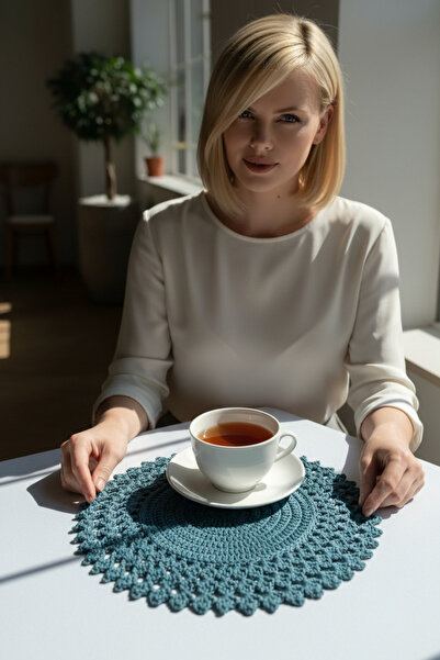 Örgü Sanatı DilekÇak El Örgüsü Polyester Soft Makrome Çıtı Pıtı Supla, Dekora...