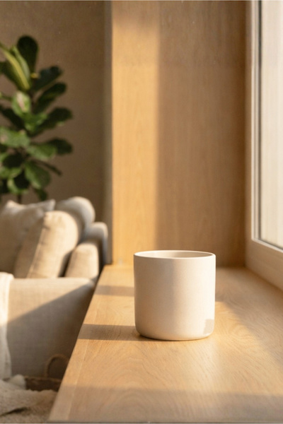 HOMİNG Porte Design Ceramic Cobalt Flower Pot 242453