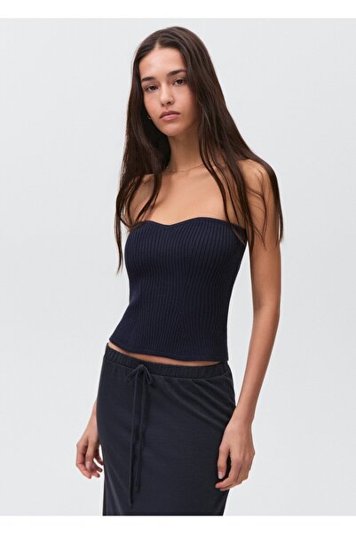 Mango Teen Straplez triko bluz